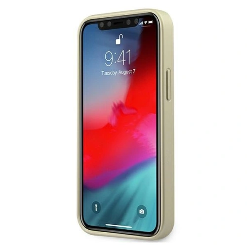Kup Etui Guess GUHCP12SIGLGO Apple iPhone 12 mini zlatý/gold hardcase Iridescent - GUE819GLD - {ean13} - Sklep Home Screen