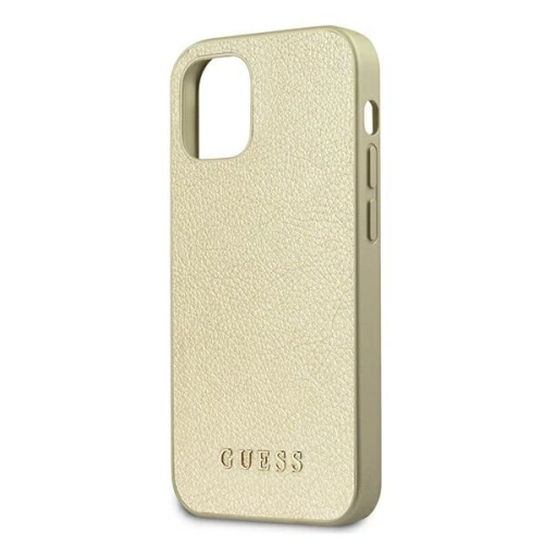 Kup Etui Guess GUHCP12SIGLGO Apple iPhone 12 mini zlatý/gold hardcase Iridescent - GUE819GLD - {ean13} - Sklep Home Screen