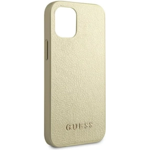 Kup Etui Guess GUHCP12SIGLGO Apple iPhone 12 mini złoty/gold hardcase Iridescent - GUE819GLD - {ean13} - Sklep Home Screen