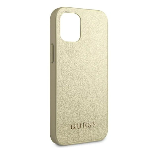 Kup Etui Guess GUHCP12SIGLGO Apple iPhone 12 mini zlatý/gold hardcase Iridescent - GUE819GLD - {ean13} - Sklep Home Screen
