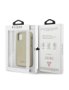 Kup Etui Guess GUHCP12SIGLGO Apple iPhone 12 mini aurie/gold hardcase Iridescent - GUE819GLD - {ean13} - Sklep Home Screen