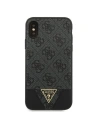 Kup Etui Guess GUHCPXPU4GHBK Apple iPhone X/XS šedé/grey hardcase 4G Triangle Collection - GUE820GRY - {ean13} - Sklep Home Screen