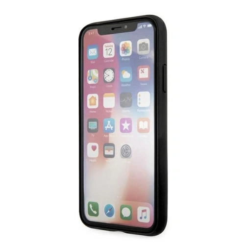 Kup Etui Guess GUHCPXPU4GHBK Apple iPhone X/XS šedé/grey hardcase 4G Triangle Collection - GUE820GRY - {ean13} - Sklep Home Screen