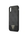 Kup Etui Guess GUHCPXPU4GHBK Apple iPhone X/XS šedé/grey hardcase 4G Triangle Collection - GUE820GRY - {ean13} - Sklep Home Screen