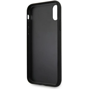 Guess GUHCPXPU4GHBK Apple iPhone X/XS Sgrey hardcase 4G Triangle Collection