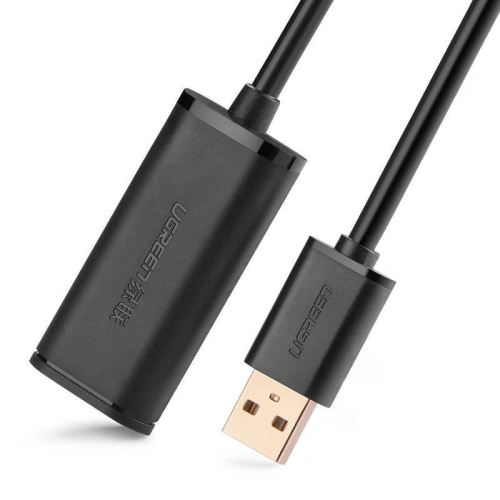 Kup UGREEN US121 USB 2.0 hosszabbító kábel, aktív, 25m (fekete) - UGR572BLK - {ean13} - Sklep Home Screen