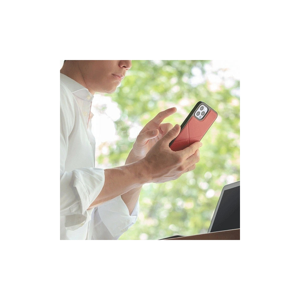 Etui UNIQ Transforma Apple iPhone 12 mini niebieski/electric blue