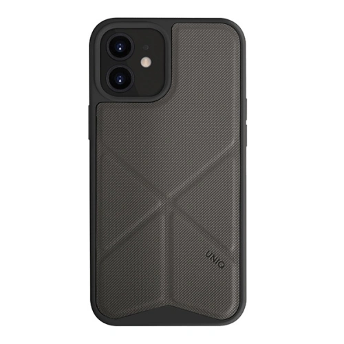 Kup Etui UNIQ Transforma Apple iPhone 12 mini szürke/charcoal grey - UNIQ289GRY - {ean13} - Sklep Home Screen