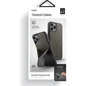 Buy UNIQ Transforma Apple iPhone 12 Pro Max charcoal grey - UNIQ292GRY - {ean13} - Home Screen Store Europe