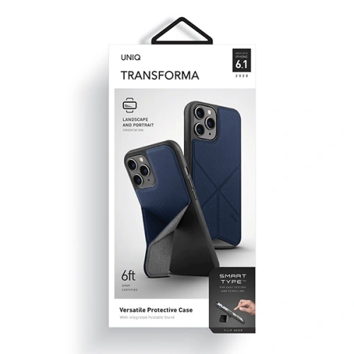 Kup Etui UNIQ Transforma Apple iPhone 12/12 Pro niebieski/electric blue - UNIQ294BLU - {ean13} - Sklep Home Screen