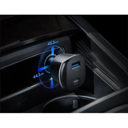 Kup Spigen Autoladegerät PC1800 2-Port Autoladegerät PD 30W QC 3.0 Schwarz - SPN1415BLK - {ean13} - Sklep Home Screen