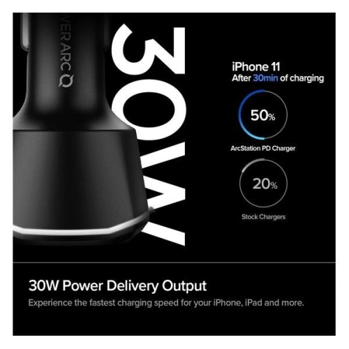 Kup Spigen Autoladegerät PC1800 2-Port Autoladegerät PD 30W QC 3.0 Schwarz - SPN1415BLK - {ean13} - Sklep Home Screen