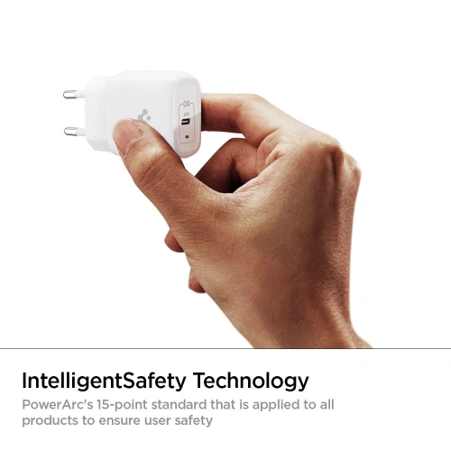 Kup Síťová nabíječka Spigen PE2009EU PowerArc ArcStation Pro Wall Charger PD 20W 3A Bílá - SPN1418WHT - {ean13} - Sklep Home Screen