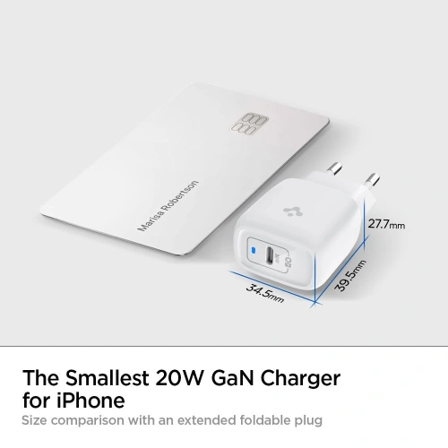 Kup Síťová nabíječka Spigen PE2009EU PowerArc ArcStation Pro Wall Charger PD 20W 3A Bílá - SPN1418WHT - {ean13} - Sklep Home Screen