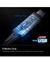 Kup Kabel USB-C Spigen PowerArc PB1800 PD 100W 2A 1m Černý - SPN1419BLK - {ean13} - Sklep Home Screen