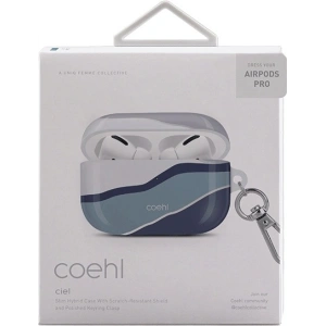 Etui UNIQ Coehl Ciel Apple AirPods Pro modrý/twilight blue