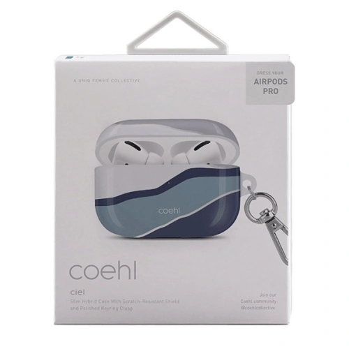 Kup Etui UNIQ Coehl Ciel Apple AirPods Pro modrý/twilight blue - UNIQ299BLU - {ean13} - Sklep Home Screen