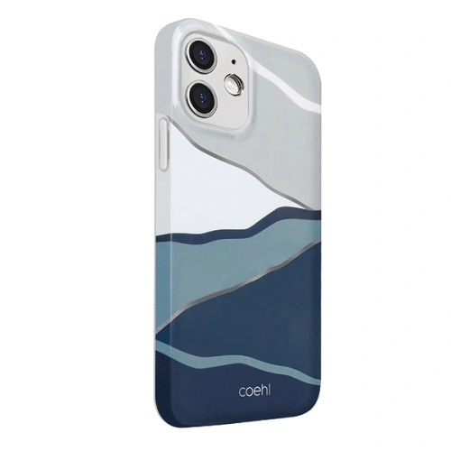Kup Etui UNIQ Coehl Ciel Apple iPhone 12 mini albastru/twilight blue - UNIQ301BLU - {ean13} - Sklep Home Screen