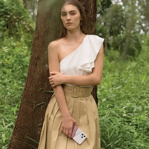 Etui UNIQ Coehl Ciel Apple iPhone 12 mini różowy/sunset pink