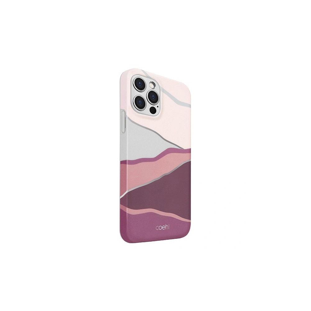 Etui UNIQ Coehl Ciel Apple iPhone 12 Pro Max różowy/sunset pink