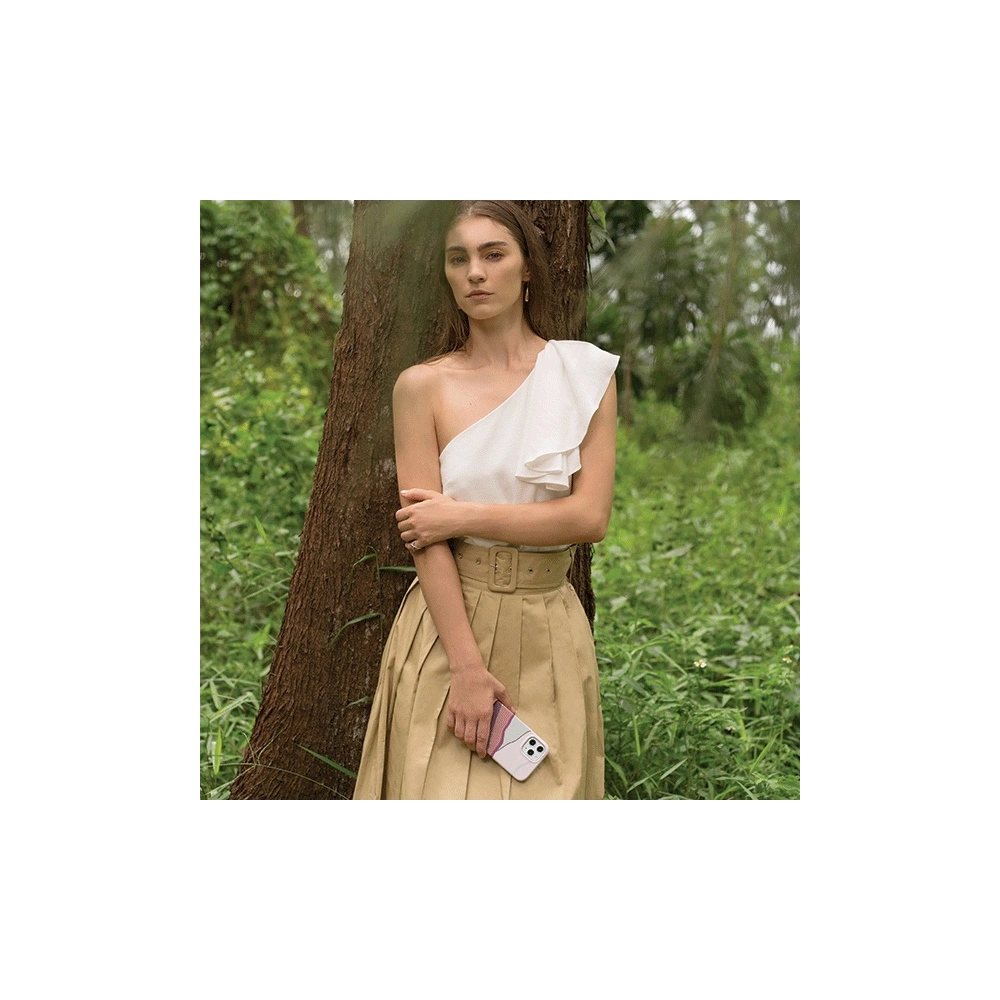 Etui UNIQ Coehl Ciel Apple iPhone 12 Pro Max różowy/sunset pink