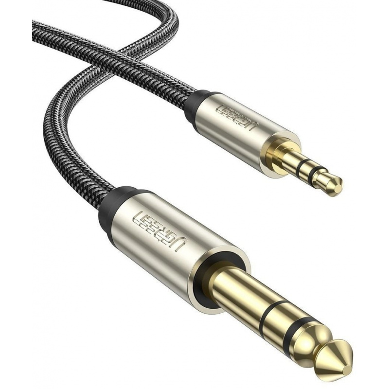 Buy UGREEN AV127 3.5 mm jack cable for TRS - 1m (grey) - 6957303816255 - UGR580GRY - Homescreen.pl