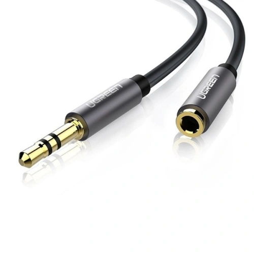 Kup UGREEN AV118 Przedłużacz audio AUX jack 3,5 mm, 1.5m (czarny) - UGR583BLK - {ean13} - Sklep Home Screen