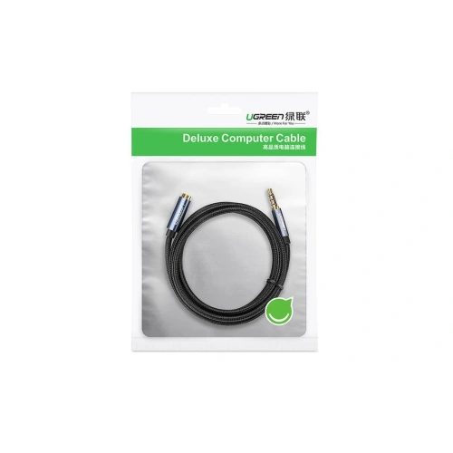 Buy UGREEN AV118 AUX jack audio extender 3.5 mm, 1.5m (black) - UGR583BLK - {ean13} - Home Screen Store Europe