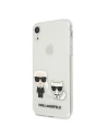 Kup Etui Karl Lagerfeld KLHCI61CKTR Apple iPhone XR hardcase Transparent Karl & Choupette - KLD430CL - {ean13} - Sklep Home Screen