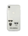 Kup Etui Karl Lagerfeld KLHCI61CKTR Apple iPhone XR hardcase Transparent Karl & Choupette - KLD430CL - {ean13} - Sklep Home Screen