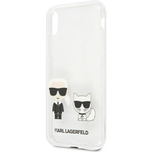 Kup Etui Karl Lagerfeld KLHCI61CKTR Apple iPhone XR hardcase Transparent Karl & Choupette - KLD430CL - {ean13} - Sklep Home Screen