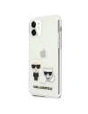 Buy Karl Lagerfeld KLHCN61CKTR Apple iPhone 11 hardcase Transparent Karl & Choupette - KLD434CL - {ean13} - Home Screen Store Europe