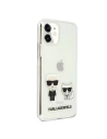 Kup Etui Karl Lagerfeld KLHCN61CKTR Apple iPhone 11 hardcase Transparent Karl & Choupette - KLD434CL - {ean13} - Sklep Home Screen