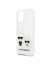 Kup Etui Karl Lagerfeld KLHCN61CKTR Apple iPhone 11 hardcase Transparent Karl & Choupette - KLD434CL - {ean13} - Sklep Home Screen