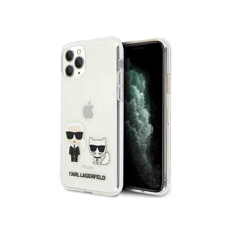 Buy Karl Lagerfeld KLHCN65CKTR Apple iPhone 11 Pro Max hardcase Transparent Karl & Choupette - 3700740494219 - KLD436CL - Homescreen.pl