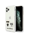 Etui Karl Lagerfeld KLHCN65CKTR Apple iPhone 11 Pro Max hardcase Transparent Karl & Choupette