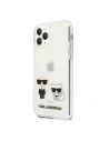 Buy Karl Lagerfeld KLHCN65CKTR Apple iPhone 11 Pro Max hardcase Transparent Karl & Choupette - KLD436CL - {ean13} - Home Screen Store Europe