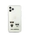 Buy Karl Lagerfeld KLHCN65CKTR Apple iPhone 11 Pro Max hardcase Transparent Karl & Choupette - KLD436CL - {ean13} - Home Screen Store Europe