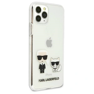 Kup Etui Karl Lagerfeld KLHCN65CKTR Apple iPhone 11 Pro Max hardcase Transparent Karl & Choupette - KLD436CL - {ean13} - Sklep Home Screen