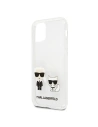 Buy Karl Lagerfeld KLHCN65CKTR Apple iPhone 11 Pro Max hardcase Transparent Karl & Choupette - KLD436CL - {ean13} - Home Screen Store Europe