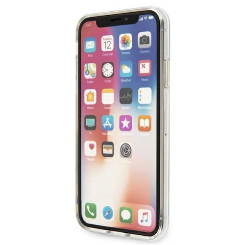 Kup Karl Lagerfeld Apple Tasche KLHCPXCKTR iPhone X/XS Hartschale Transparent Karl & Choupette - KLD437CL - {ean13} - Sklep Home Screen
