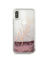 Kup Etui Karl Lagerfeld KLHCPXTRKSRG Apple iPhone X/XS rózsaszín-arany/glitter aláírás - KLD439RS - {ean13} - Sklep Home Screen