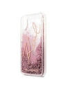 Kup Etui Karl Lagerfeld KLHCPXTRKSRG Apple iPhone X/XS rózsaszín-arany/glitter aláírás - KLD439RS - {ean13} - Sklep Home Screen