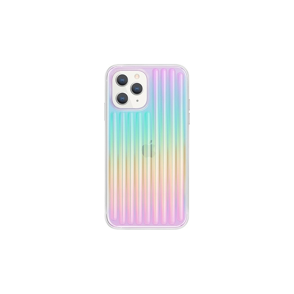 Etui UNIQ Coehl Linear Apple iPhone 12 Pro Max opalowy/iridescent
