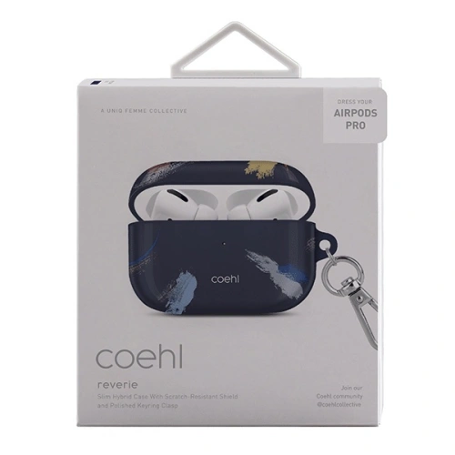 Kup Etui UNIQ Coehl Reverie Apple AirPods Pro albastru/albastru prusac - UNIQ312BLU - {ean13} - Sklep Home Screen