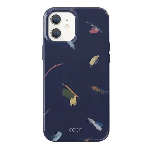 Kup Etui UNIQ Coehl Reverie Apple iPhone 12 mini modrý/pruská modř - UNIQ314BLU - {ean13} - Sklep Home Screen