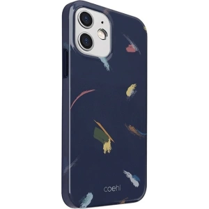 Etui UNIQ Coehl Reverie Apple iPhone 12 mini modrý/pruská modř
