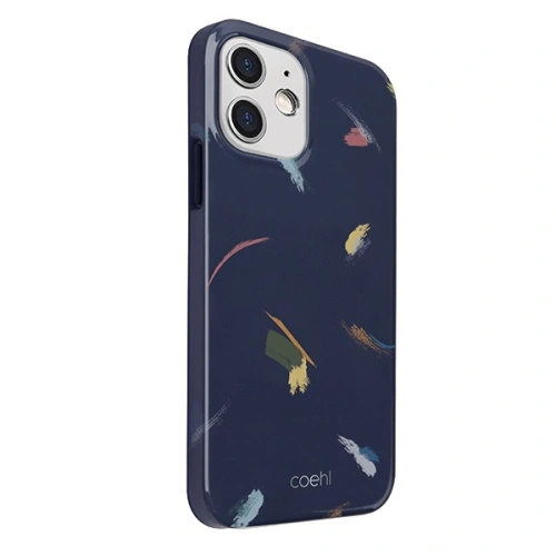 Kup Etui UNIQ Coehl Reverie Apple iPhone 12 mini modrý/pruská modř - UNIQ314BLU - {ean13} - Sklep Home Screen