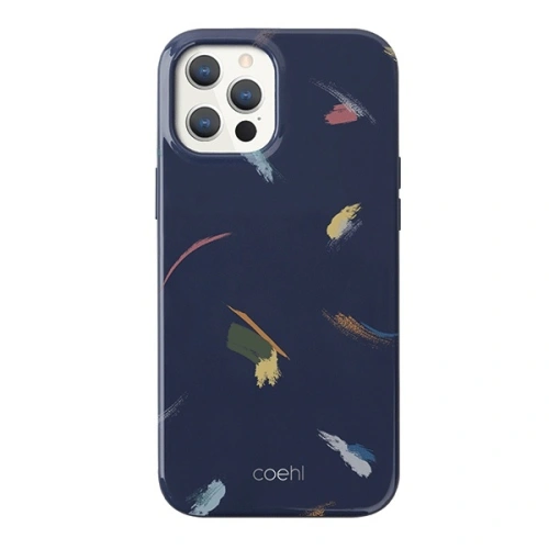Kup Apple UNIQ Coehl Reverie Tasche iPhone 12 Pro Max blau/prussisch blau - UNIQ316BLU - {ean13} - Sklep Home Screen