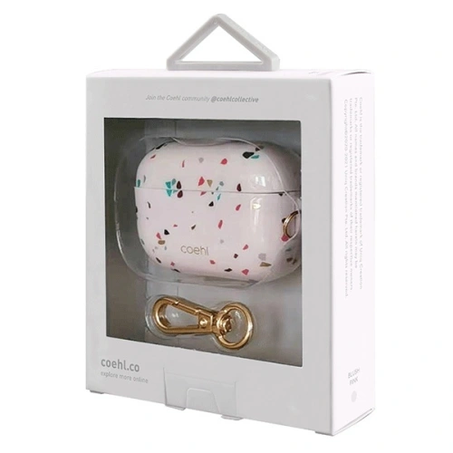 Kup Etui UNIQ Coehl Terrazzo Apple AirPods Pro różowy/blush pink - UNIQ320PNK - {ean13} - Sklep Home Screen
